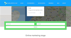 Desktop Screenshot of onlinemarketingstage.com